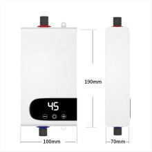 Chauffe-eau électrique 4500 W - Chauffe-eau à température constante - Prise UE