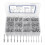 600 Pcs 14 Size Rivets Assortment Kit, Assorted Blind Rivets 1