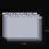 100Pages A4 Punched Pocket,Clear 11-Hole Sheet Protector Binder 6