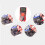P1308D 25PCS Multimeter Silicone Test Lead Kit 6