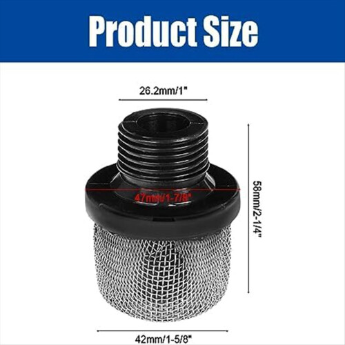Airless Paint Sprayer Inlet Strainer 1