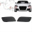 1Pair Front Headlight Bumper Washer Nozzle Cover For TT 2