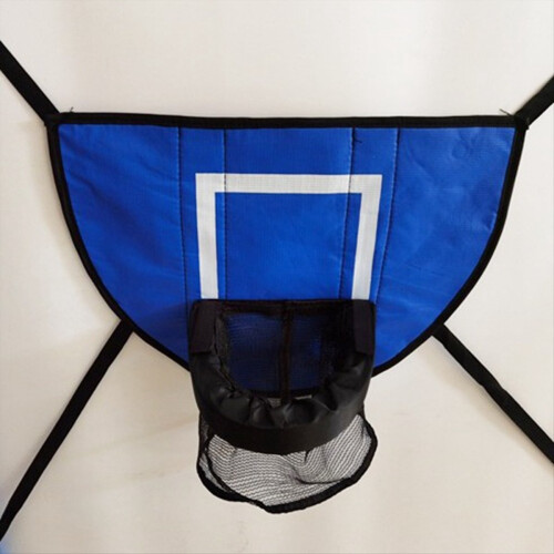 Kit canestro da basket con trampolino, pompa e mini palla 2