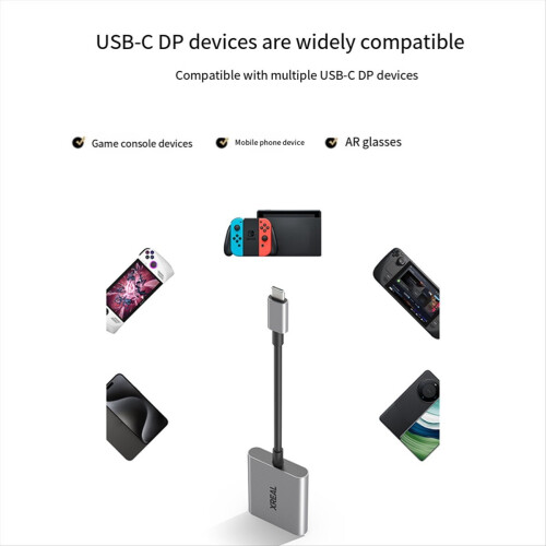 Hub USB-C PD snellaadadapter draagbare videoadapter 1