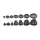 Rubber Grommets Wire Protection,Firewall Solid Closed Hole 5