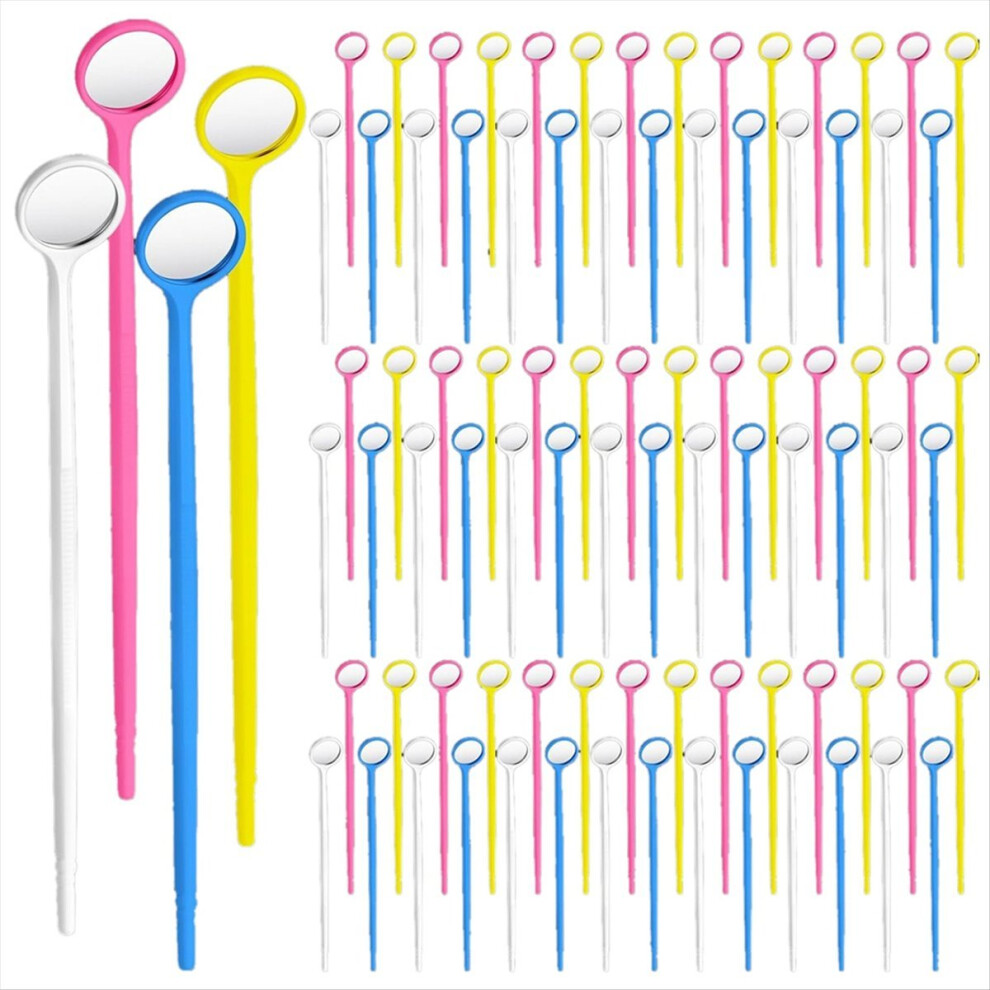 NeznaäKovã© 300Pcs Disposable Dental Mirror Mouth Mirror Dental Mirror