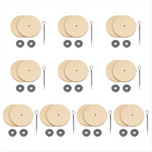 10 sets poppengewrichtsconnectoren splitpen, 12 mm