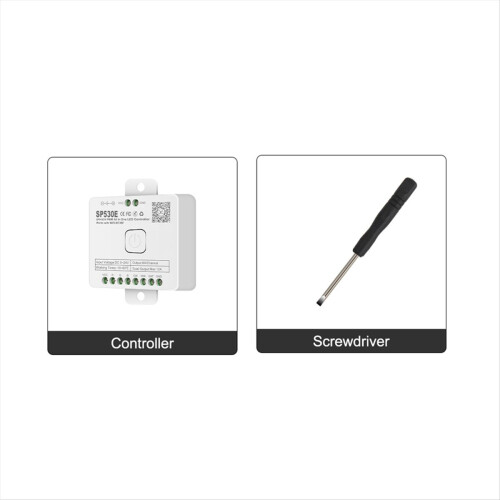 Wifi LED Controller SP530E PWM SPI Pixels Dimmer with Voice Control