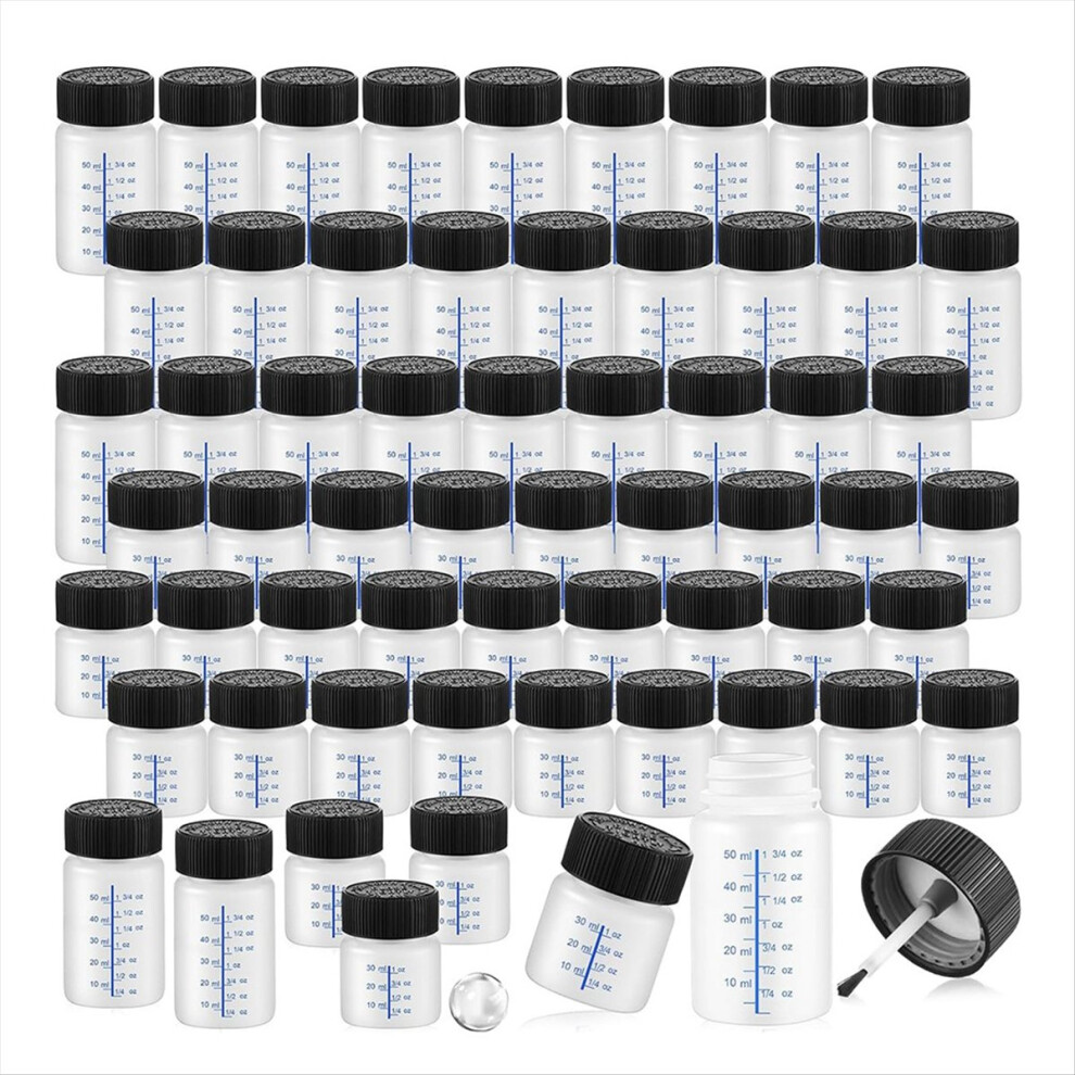 Neznačkové 60 Pcs Touch Up Paint Bottles With Applicator Brush And Lids