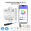 Wifi LED Controller SP530E PWM SPI Pixels Dimmer with Voice Control 5