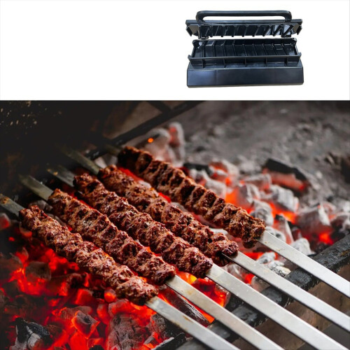 Μεγάλη μηχανή για κεμπάπ, μαύρο πλαστικό κεμπάπ, χειροκίνητο καλούπι για κεμπάπ 1