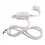 FI-Schutzschalter Steckdose Reststrom mit Kabel, EU-Stecker weiß 2