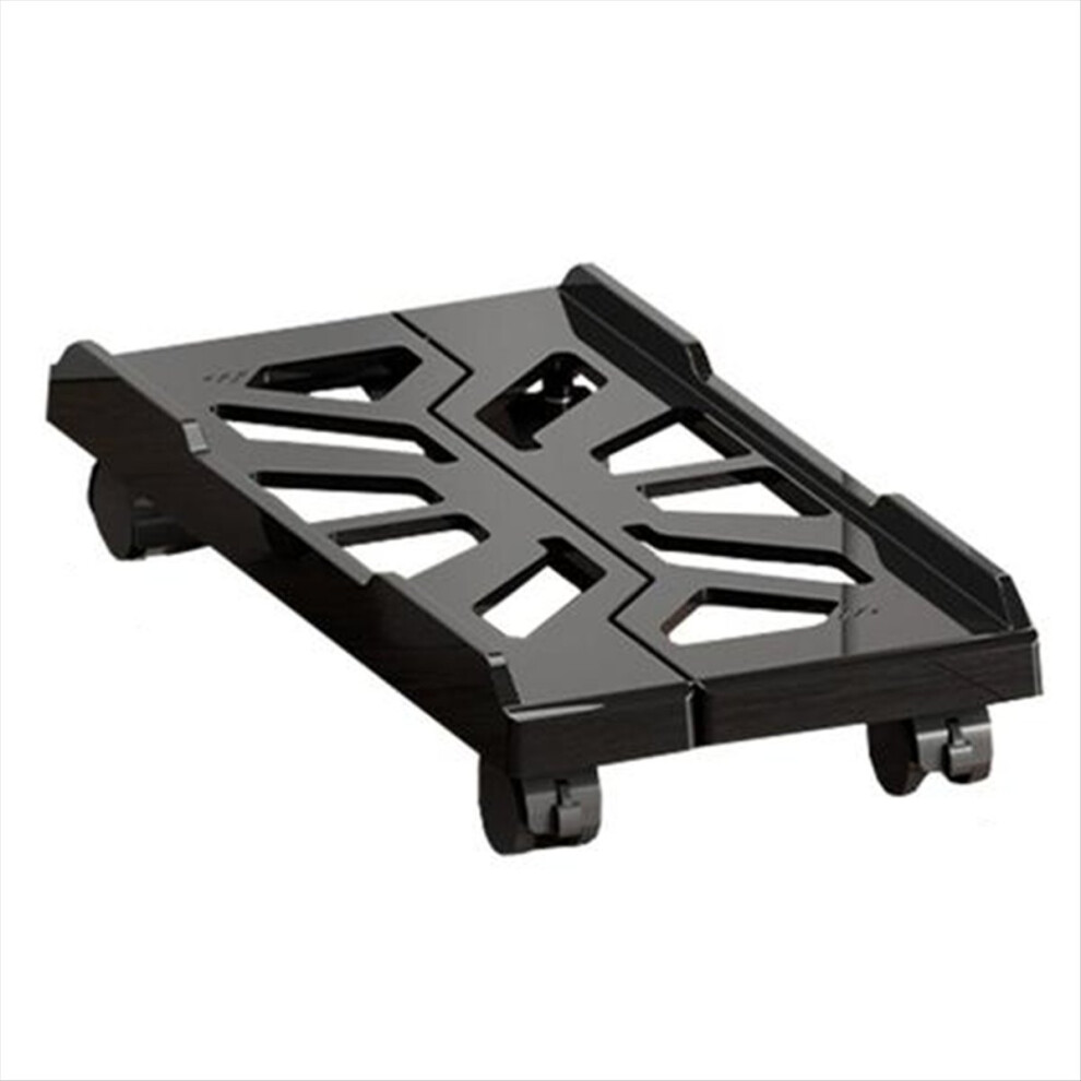 Computer Tower Stand Adjustable Mobile Cpu Stand Black 4853607717323