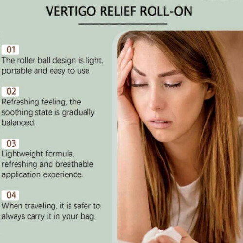 3X Vertisooth Anti-Dizzy Roll-On Antimareos Quickly Relieve Dizziness 2