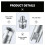 Grease Coupler Right Angle 90 Degree Push-Fit Slotted Grease Fitting 2
