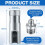 Grease Coupler Right Angle 90 Degree Push-Fit Slotted Grease Fitting 6
