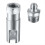Grease Coupler Right Angle 90 Degree Push-Fit Slotted Grease Fitting 3