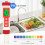 Chlor-Teststift 5-in-1-Wasserqualitätstester 6