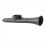 Kazoo Replaceable Blowing Nozzle Membrane Musical Instrument Black 3