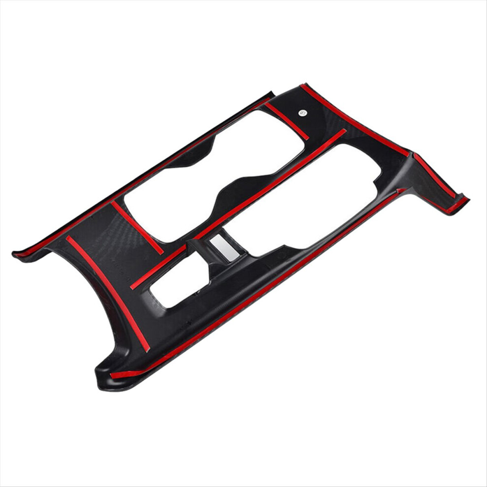 Carbon Fiber Interior Gear Shift Panel Frame Cover Trim 4853607726646