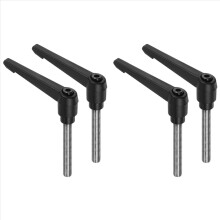 4Pcs Clamping Lever Handles, M10 x 60mm 304 Stainless Steel Threaded
