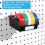 Perforated Board Accessories, Oblique Mouth, Thickened Parts 5