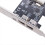 Κάρτα καταγραφής βίντεο PCI-E 1X 1394 4 θυρών DV HD Κάρτα Firewire 4