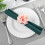 Flower Dinner Napkin Holder for Table Decoration Robinegg blue 4