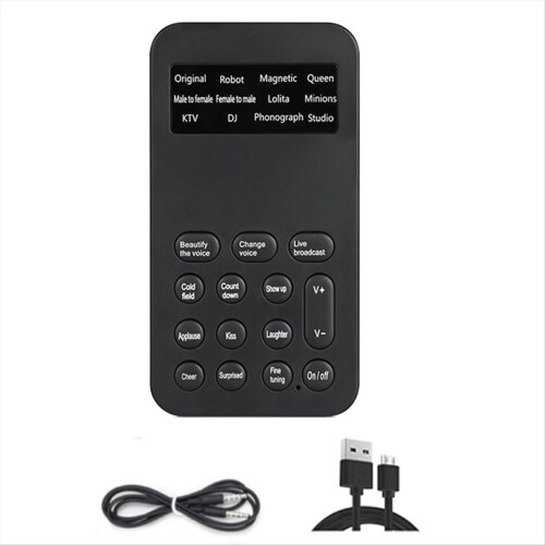 S9 Voice Changer 12 Stemveranderende Modulator met instelbare stem 2