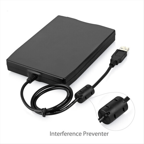 USB 2.0 Floppy Disk Drive 3.5-inch External Floppy Disk Reader 1