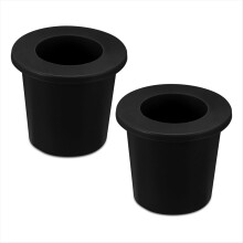 2 pezzi di foro per anello da tavolo per ombrellone, tappo a cuneo in silicone per ombrellone