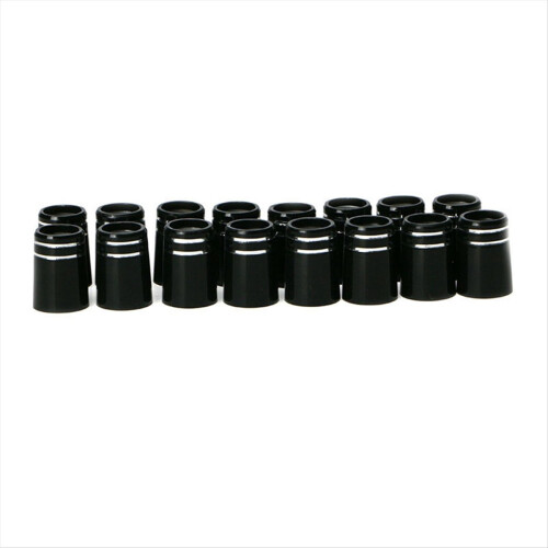 10pcs Golf Ferrule with Double Chrome Ring type 4: 8.6x15x13.5mm