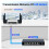 2.5G SFP Module 2500M Optical Port Turn to RJ45 Transceiver Module 4