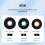 Memory Foam Earmuffs for -1000XM4 Bluetooth Headphones Black-M 7
