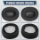 Replacement Ear Pads for E65BTNC, Headphones Ear Cushions Black 6