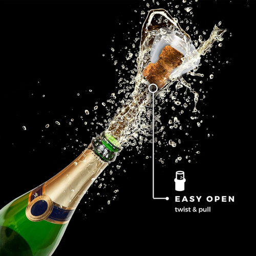 Champagne Bottle Opener - Sparkling Wine Cork Remover 2