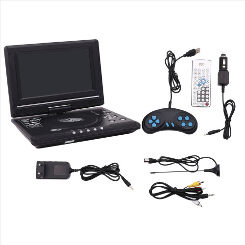 Adaptador de rádio USB para carro, VCD, CD, jogos, TV, reprodutor de vídeo, plugue UE, 9,8 polegadas 2
