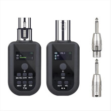 SL-100-mikrofoni, langaton XLR-lähetin, vastaanotin, UHF-langaton mikrofoni