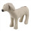 Leather Dog Mannequins Standing Position Toys White M 1