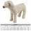Leather Dog Mannequins Standing Position Toys White M 4