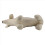 Leather Dog Mannequins Standing Position Toys White M 7