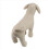 Leather Dog Mannequins Standing Position Toys White M 3