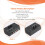 Pré-amplificador Phono Ultracompacto PP500 com Balanço de Graves e Agudos Plug EUA 6