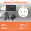Pré-amplificador Phono Ultracompacto PP500 com Balanço de Graves e Agudos Plug EUA 7