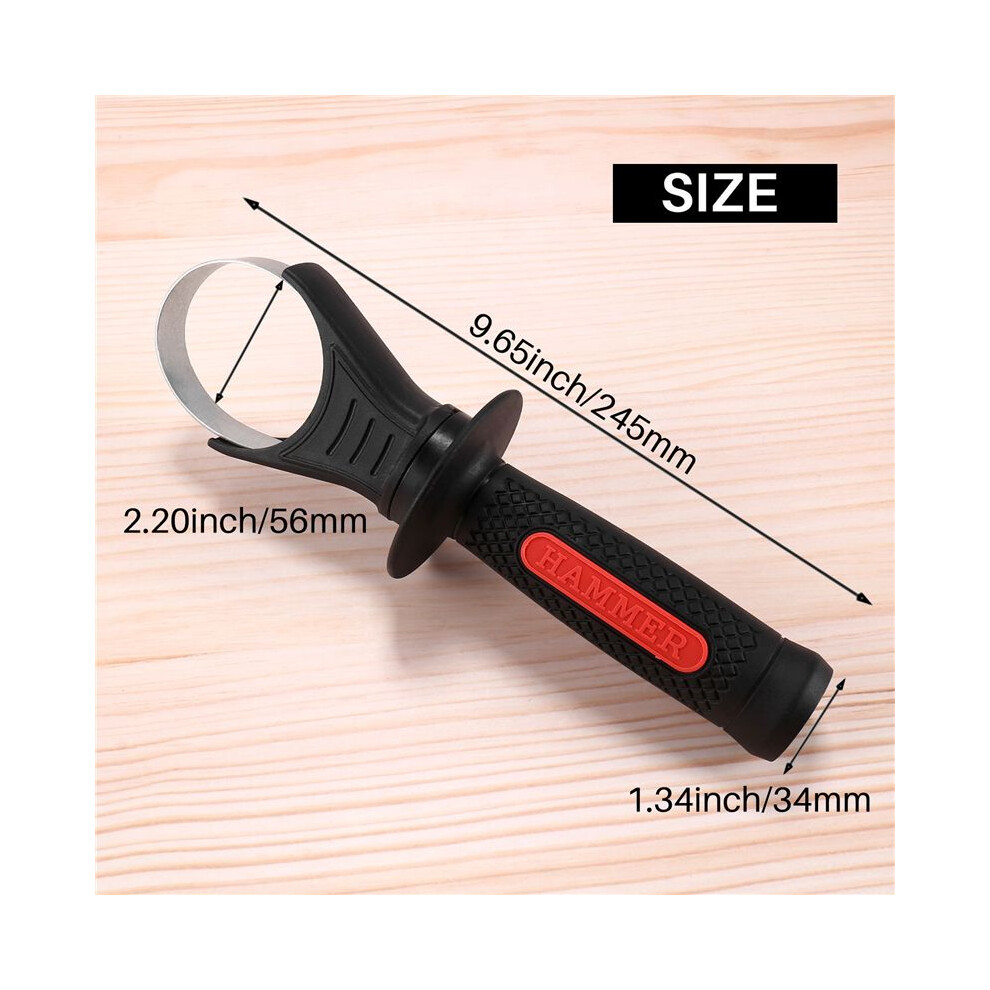 Hammer Drill Handle Plastic Side Auxiliary Handle for 26 Tools Drill-image-OPC-PMG2BBN-NEW