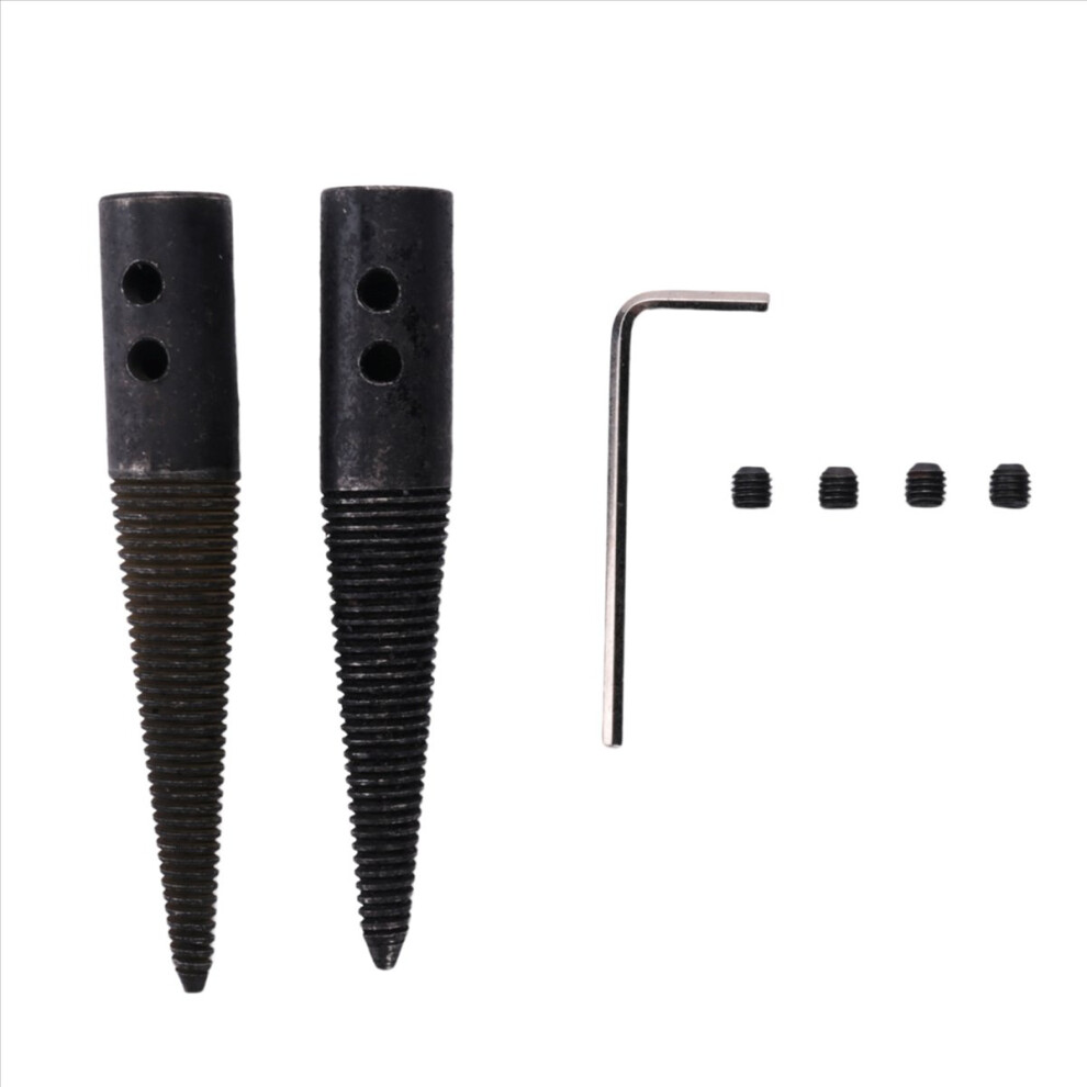3Pcs Polishing Connecting Rod Tapered Spindle Adapter Threaded 4853503789035