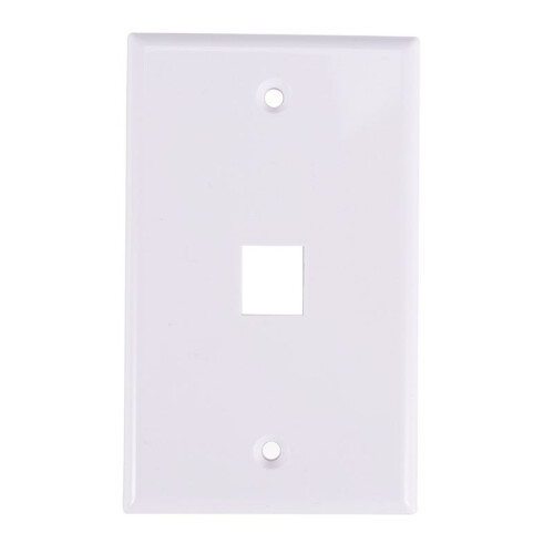 4x Tomada de parede Ethernet Cat6 1 porta RJ45 Rede 1