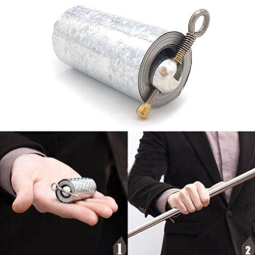 Martial Arts Retractable Rod Magic Wand Telescopic Sticks Magic Props 2