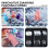 12er-Pack stapelbare Trabricks Diamond Art Tabletts mit Deckel, E 5
