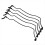 5PCS Thermostat Water Hose Pipe for 3